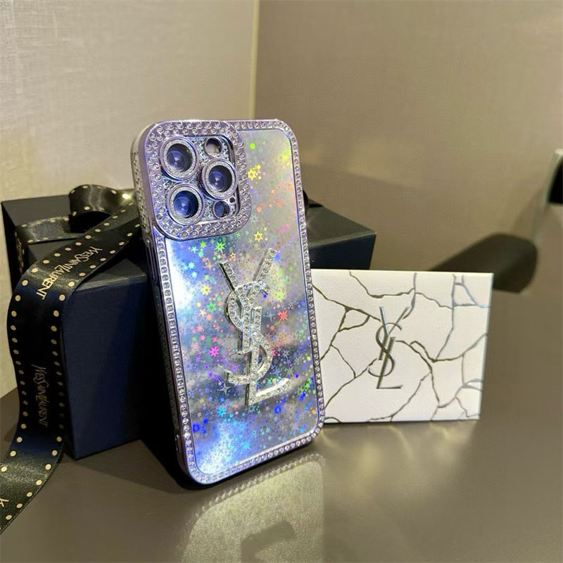 Ysl iPhone 16 pro 17/16e 15 Pro Max Case Custodia Hulle women men